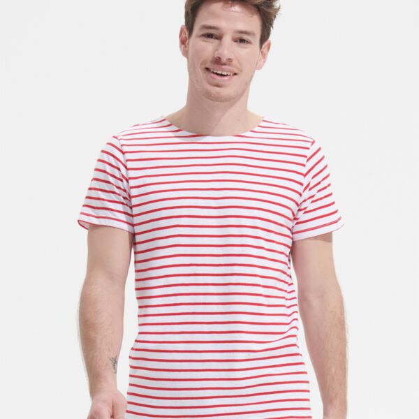SOL'S Miles Striped T-Shirt Thumbnail
